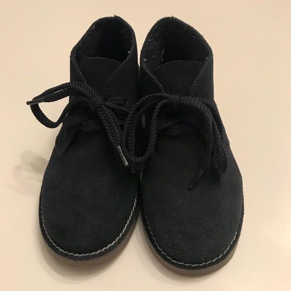 CrewCuts MacAlister Navy Boots Sz 1.5 - Picture 2 of 8